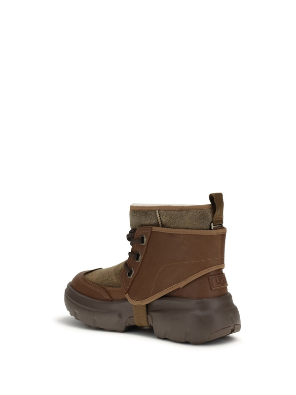 Ugg Brown Lace-Up Boots