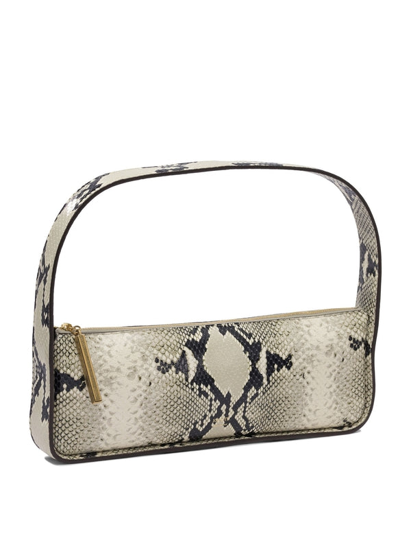 Animal-effect Leather Shoulder Bag