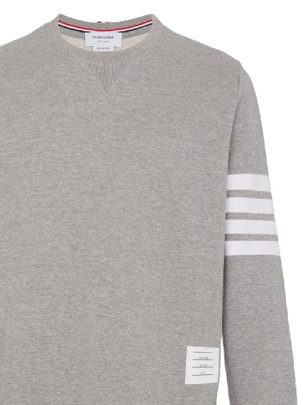 4-Bar Cotton Sweatshirt