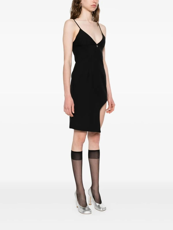 Coperni Black Mini Dress
