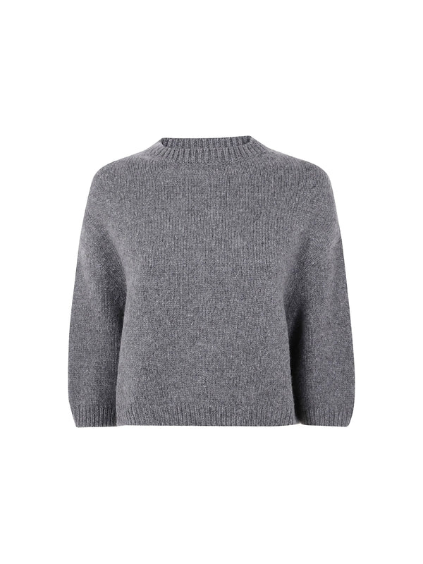 Khaite Grey Knitted