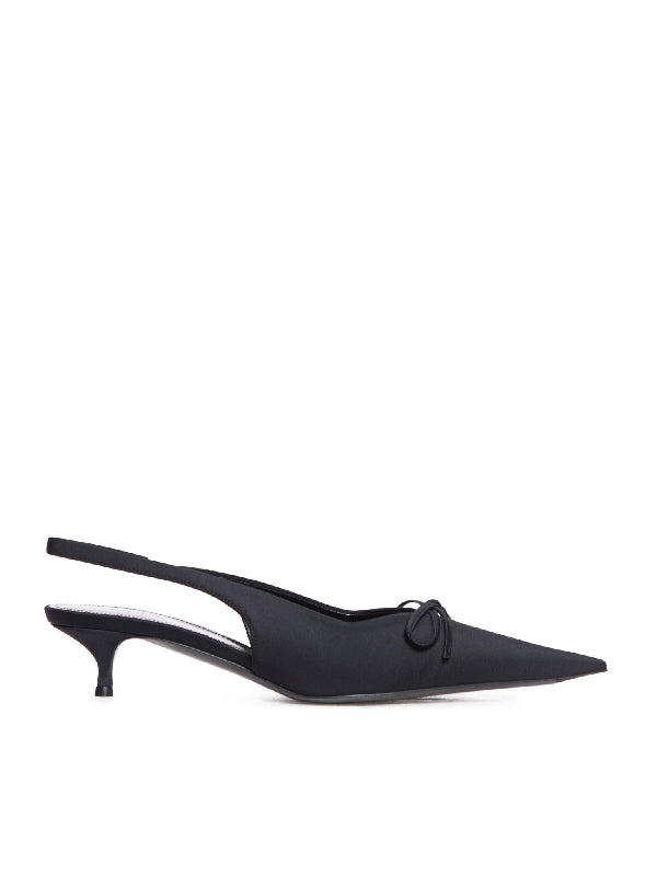 Bow Detail Slingback Heel