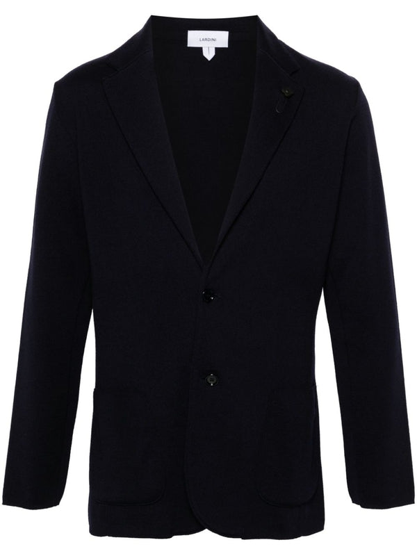 Boutonniere Wool Silk Tailored Jacket