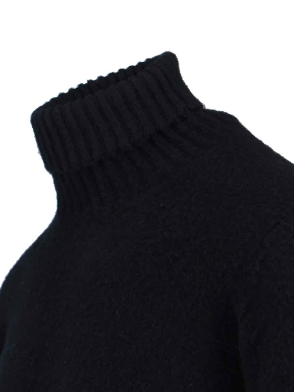Drumohr Black Knitted