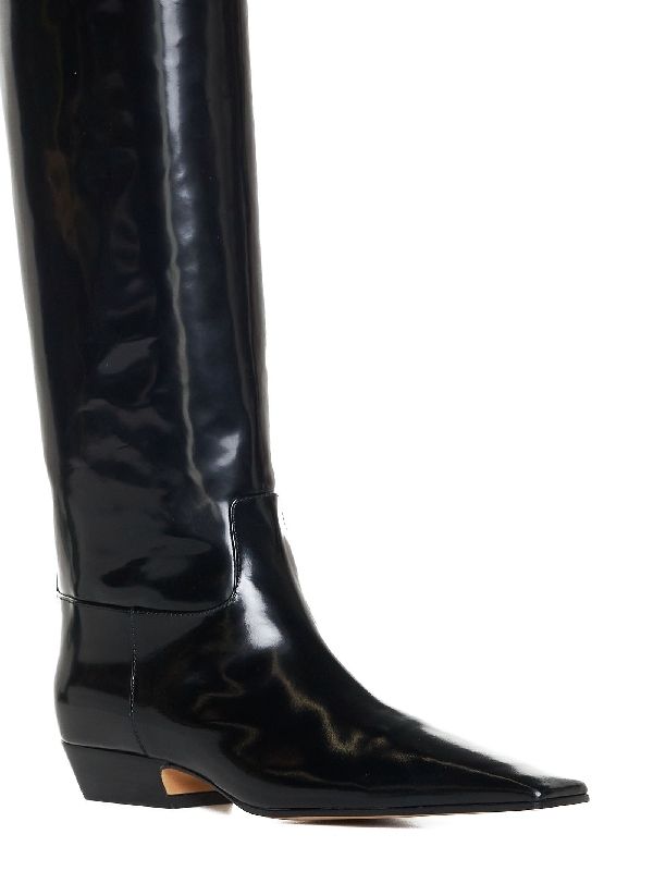 Marfa Leather High Boots