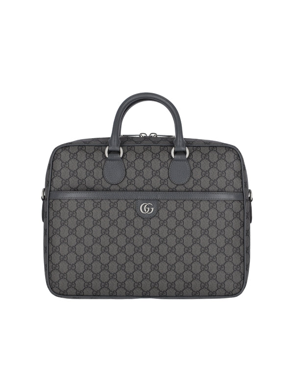 Ophidia GG Medium Briefcase