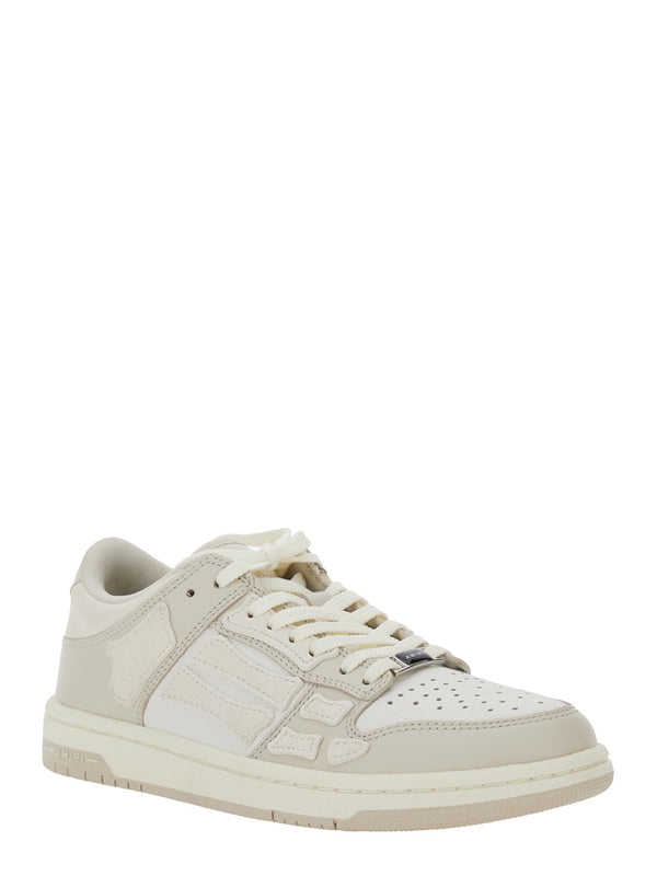 Amiri Beige Low Top Sneakers
