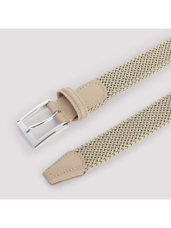 Beige Calfskin Belt