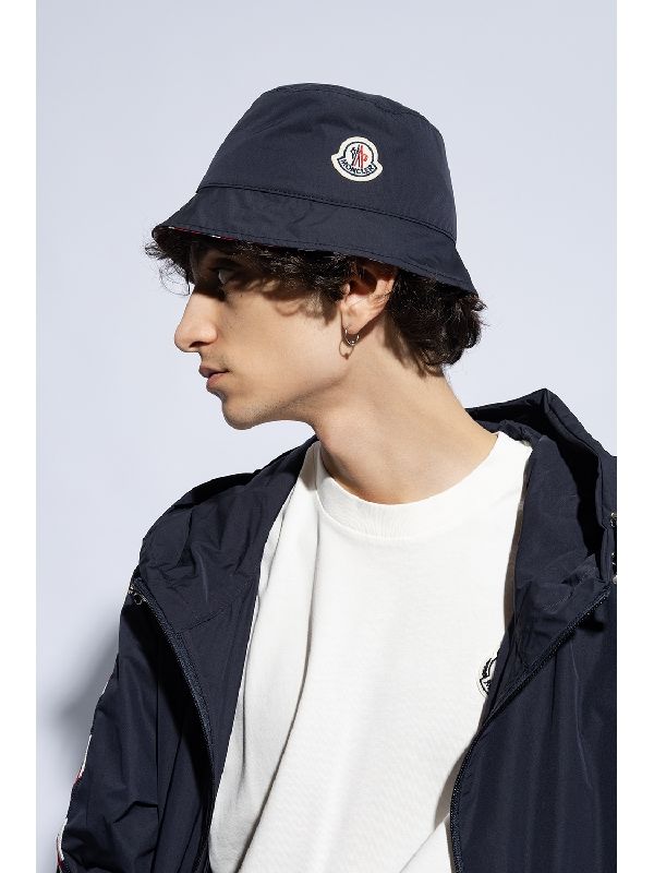 Logo Patch Reversible Bucket
  Hat