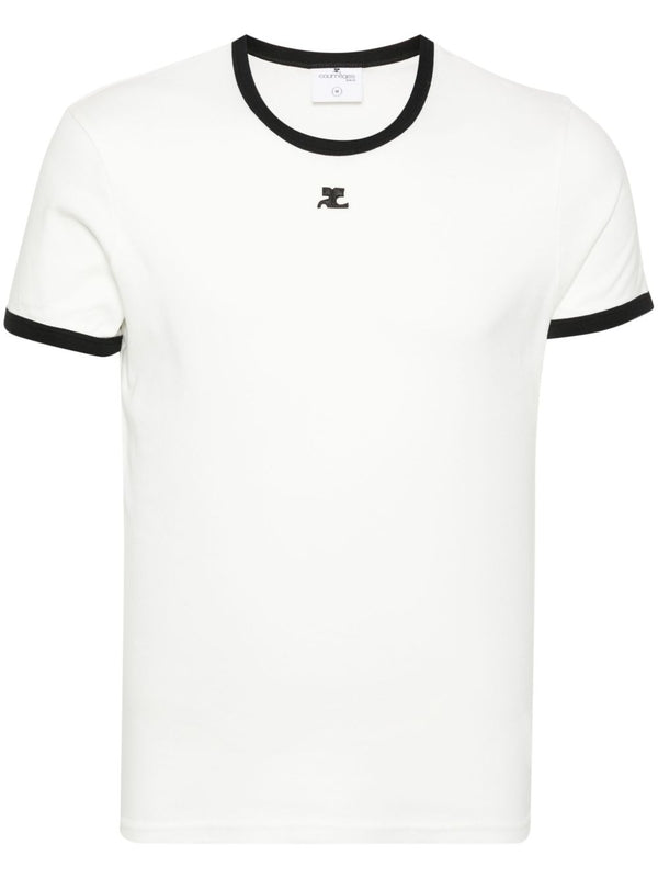 Courrèges White Half Sleeve