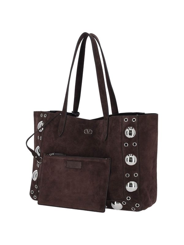 Valentino Brown Tote Bags