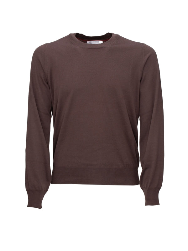 Brunello Cucinelli Brown Knitted