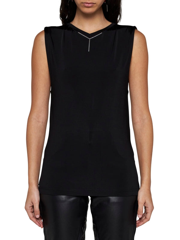 Y Logo Sleeveless Top