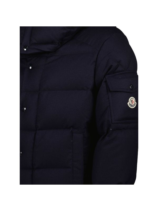 Béziers Logo Patch Hoodie Padded Jacket
