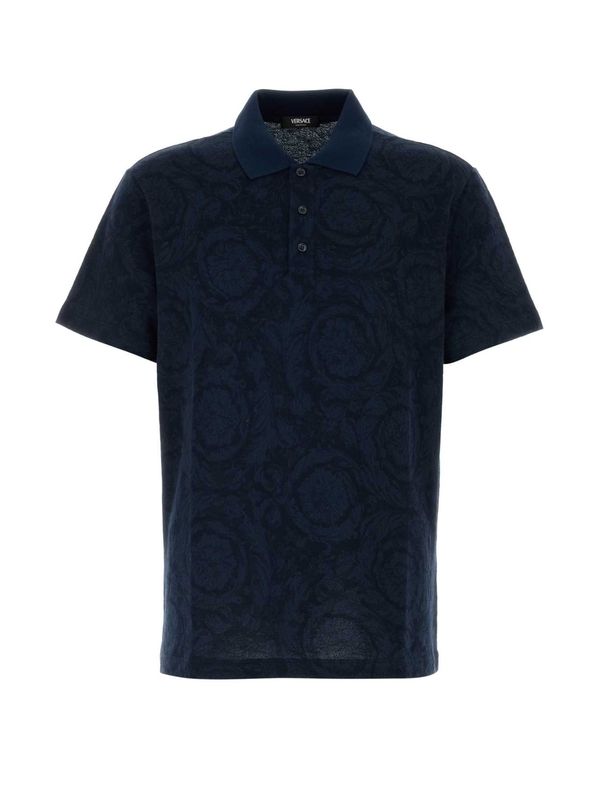 Barocco Cotton Polo Shirt