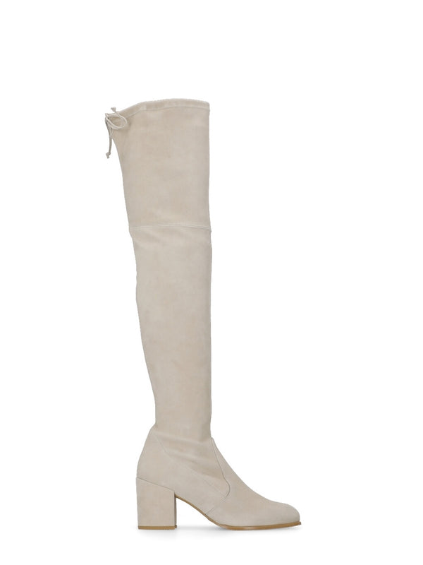 Tieland Suede High Boots Heel