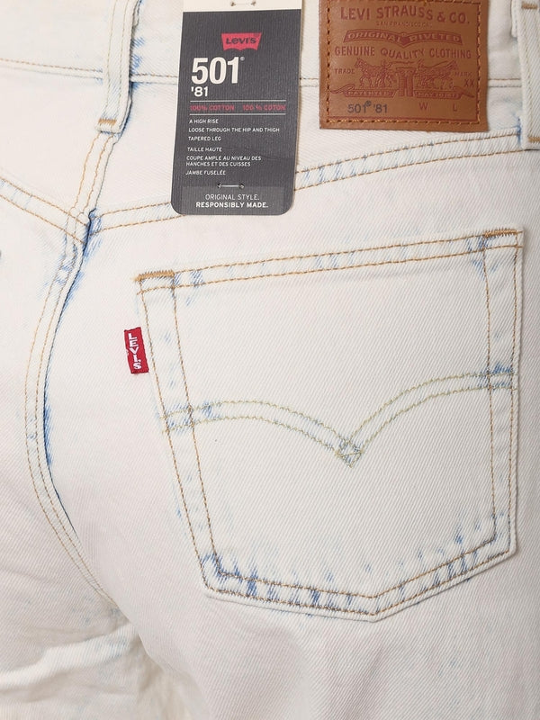 Levi'S White Denim Pants