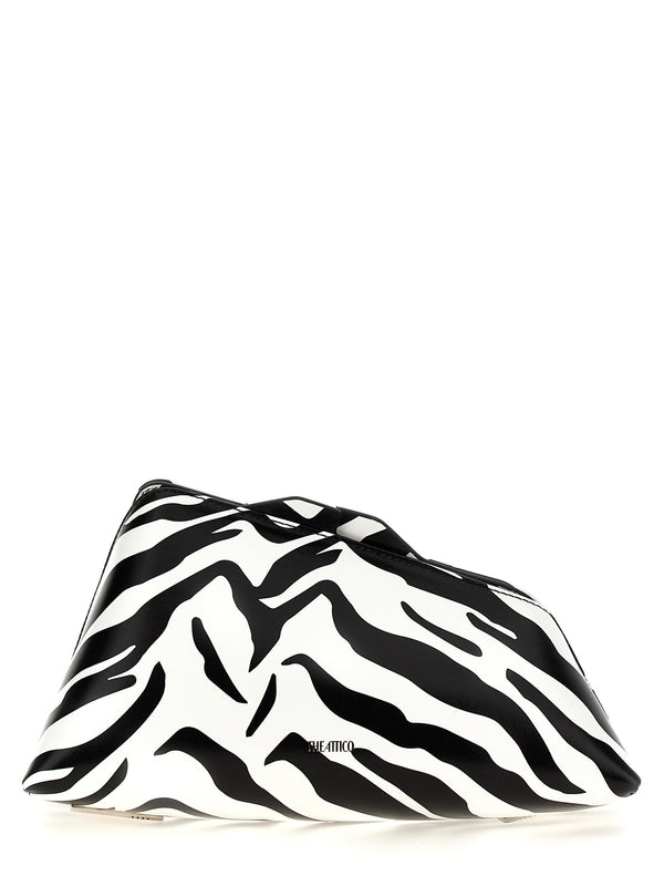 Zebra Pattern
  Leather Clutch Bag