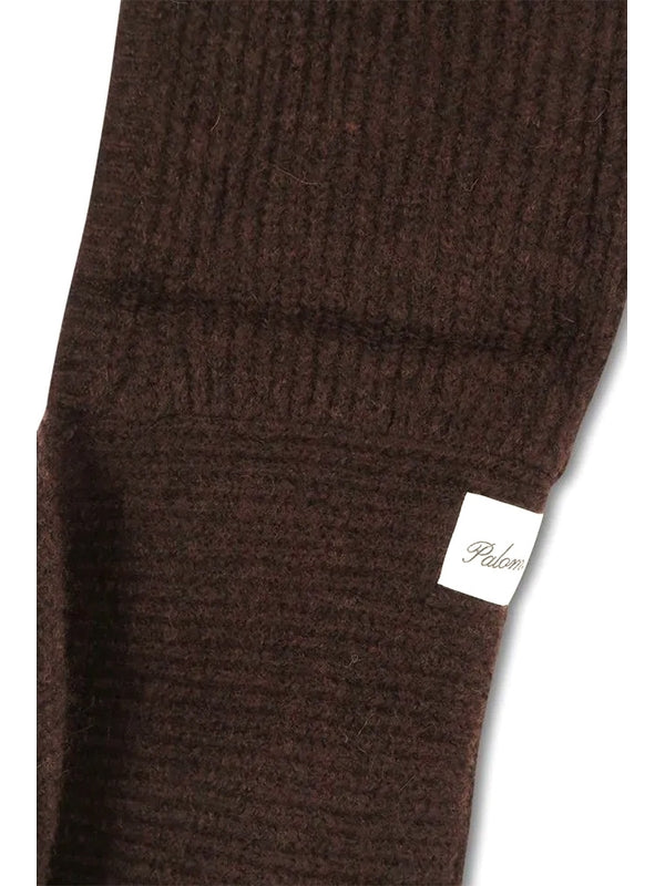 Logo Patch Wool Blend Balaclava