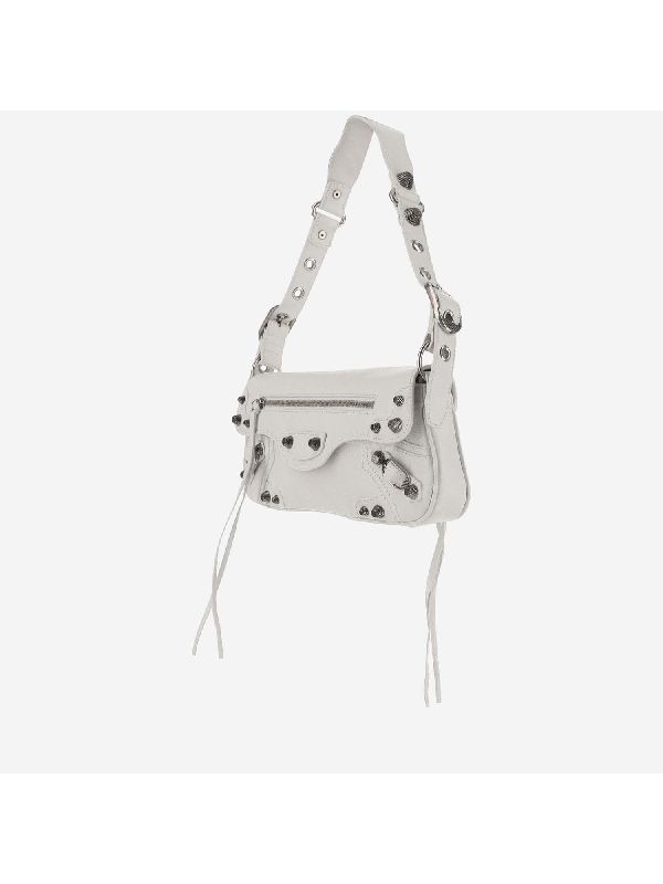 Balenciaga Le Cagall Small White Crossbody & Shoulder Bags