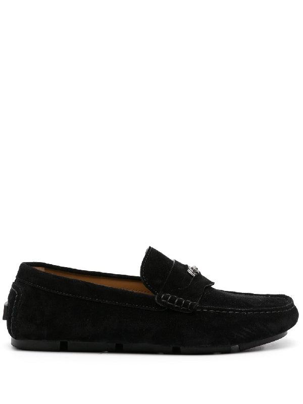 Suede Penny Loafers