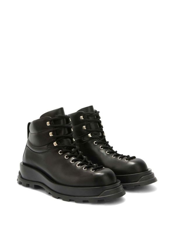 Chunky Sole Lace-up Boots - Jente