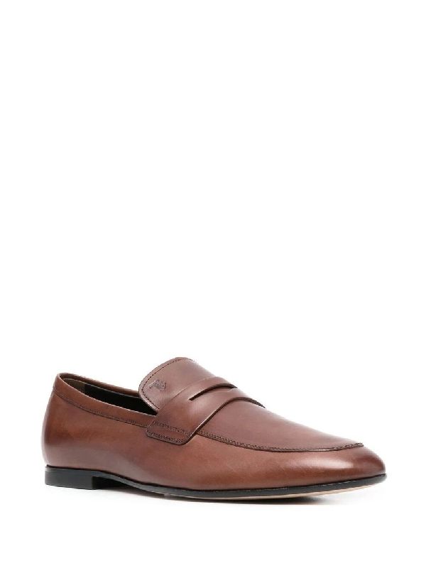 Tod's Leather Penny Loafers