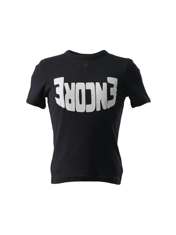 Logo Embroidery Short Sleeve T-Shirt