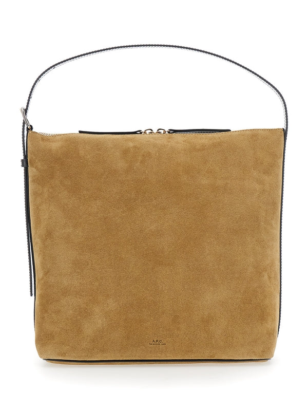 A.P.C. Beige Crossbody & Shoulder Bags