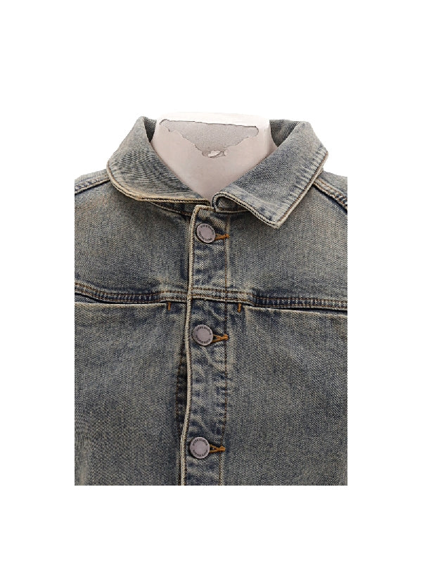 Micro Denim Trucker Jacket