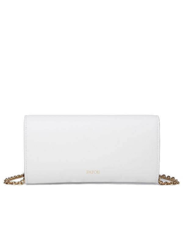 Jp Logo Leather Chain Shoulder Bag