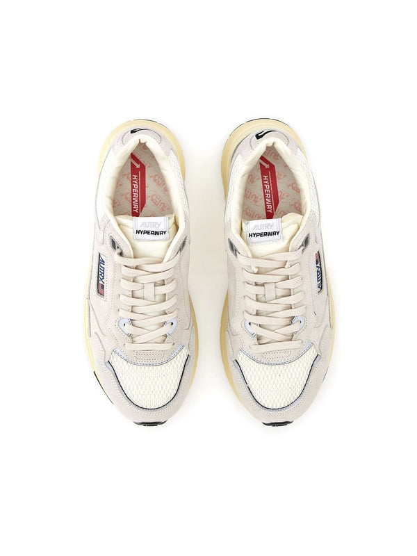 Autry Beige Low Top Sneakers