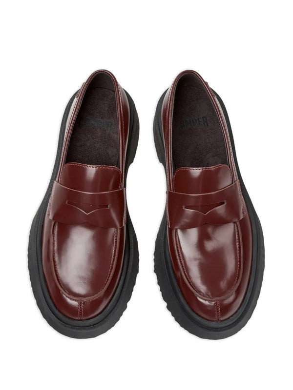 Camper Burgundy Loafers