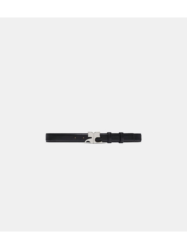 Courrèges Black Leather Belts