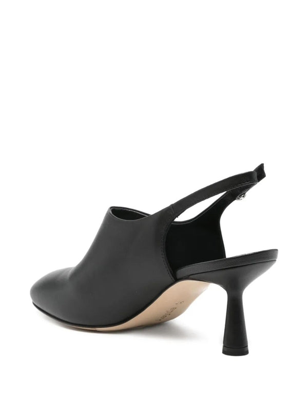 Adie Black Slingback Heels