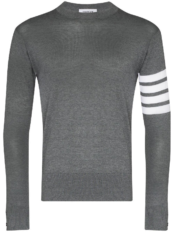 4-Bar Stripe Merino Wool Knit