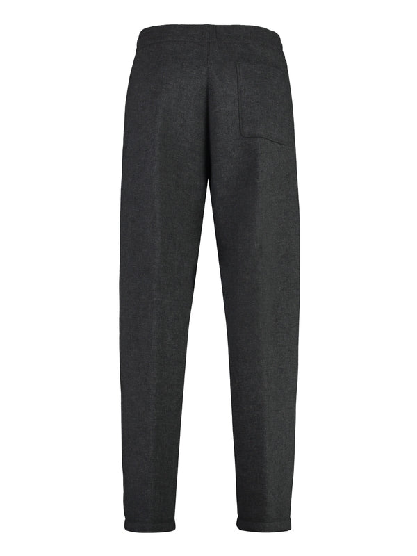 Banded Front Pleats Wool Blend
  Pants