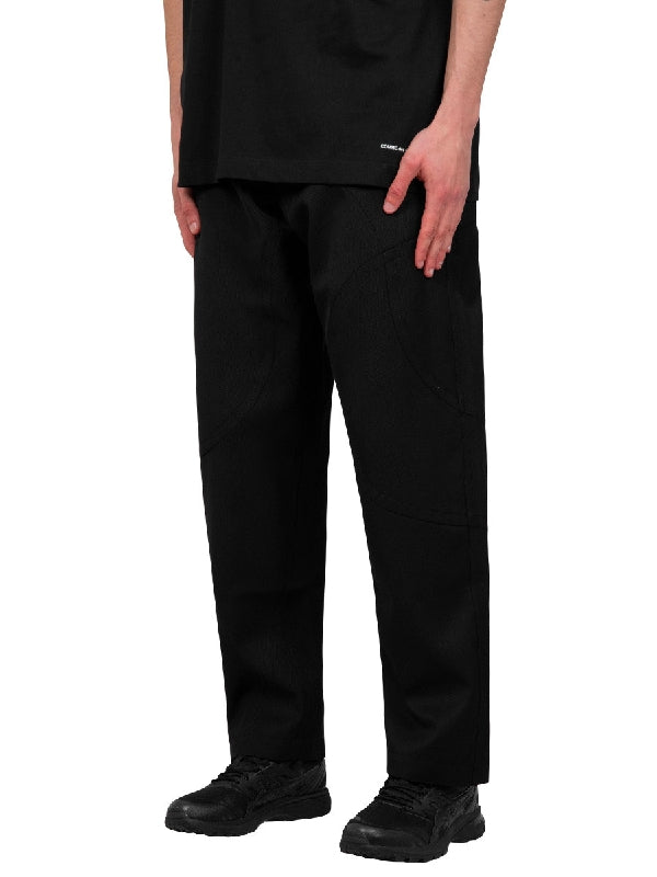 Black Straight Trouser