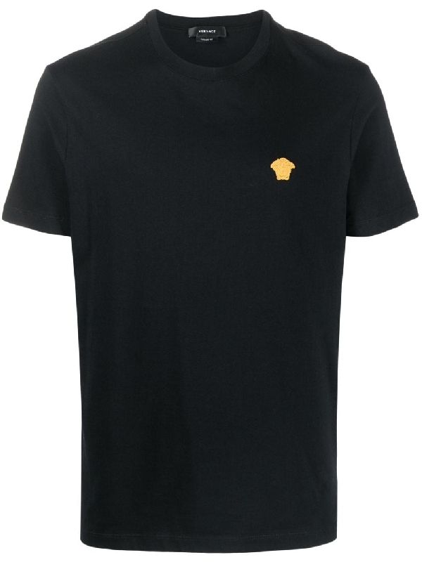 Versace T-shirts and Polos Black Polo Shirts