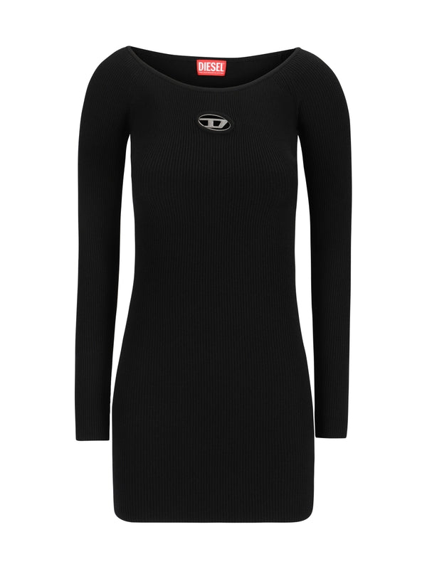 Vera D Logo Mini Dress