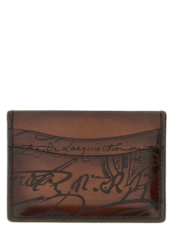 Berluti Brown Card Holders