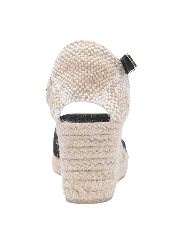 Castañer Black Espadrille Sandals