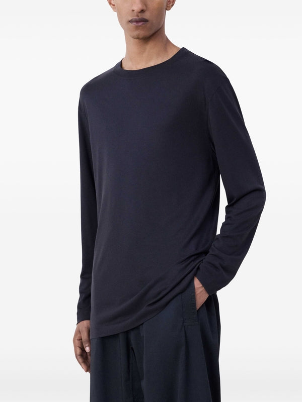 Cotton Crew Neck Long Sleeve
  Top