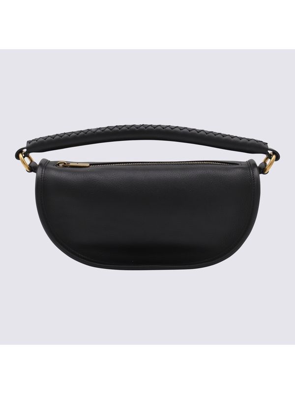 B Clip Leather Shoulder Bag