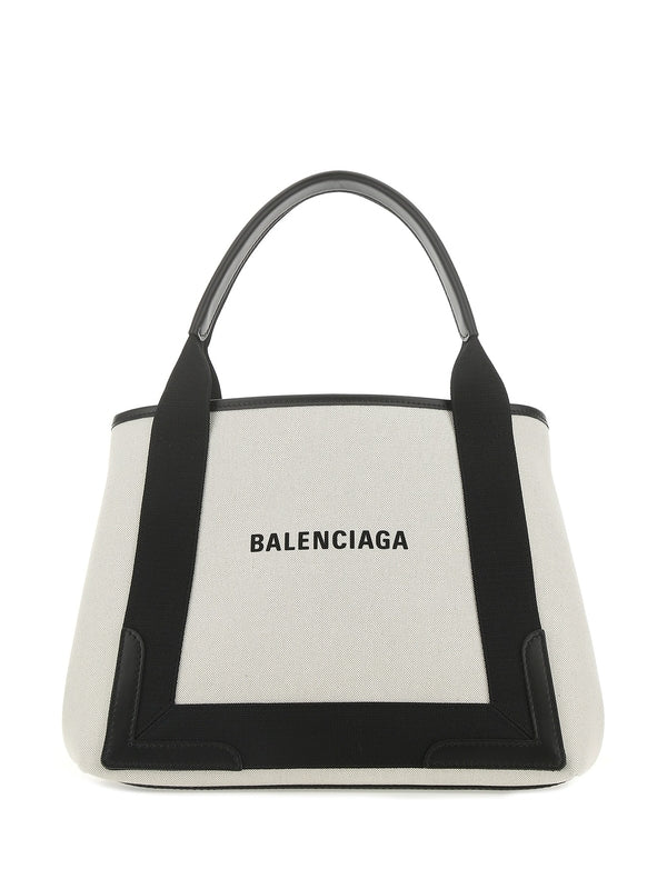 Balenciaga Cabas Small White Tote Bags