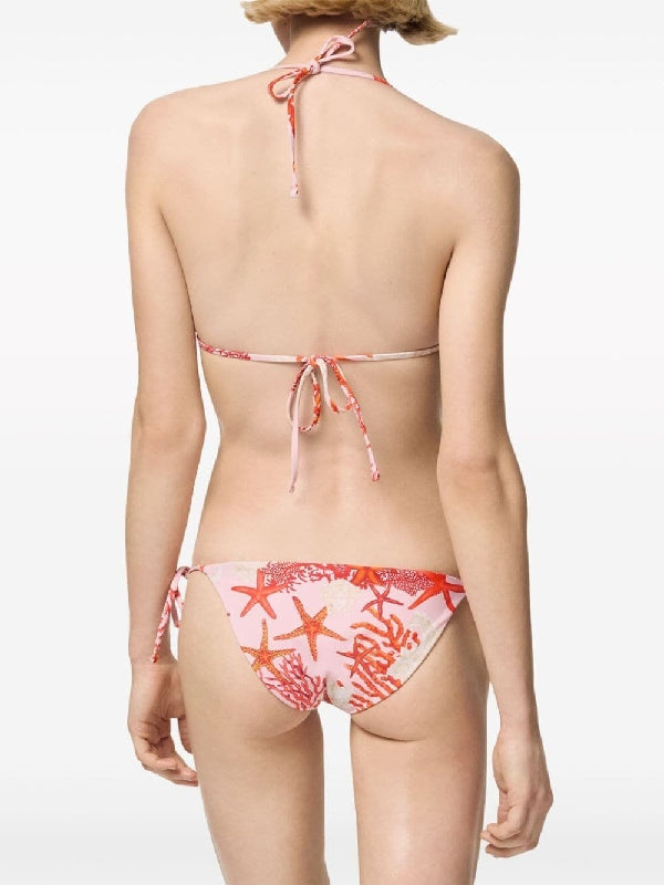 Baroque Sea Printed Bikini Bottom