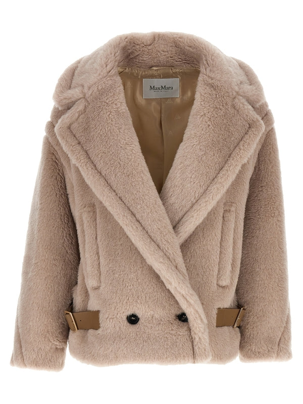 Side Strap Shearling Jacket