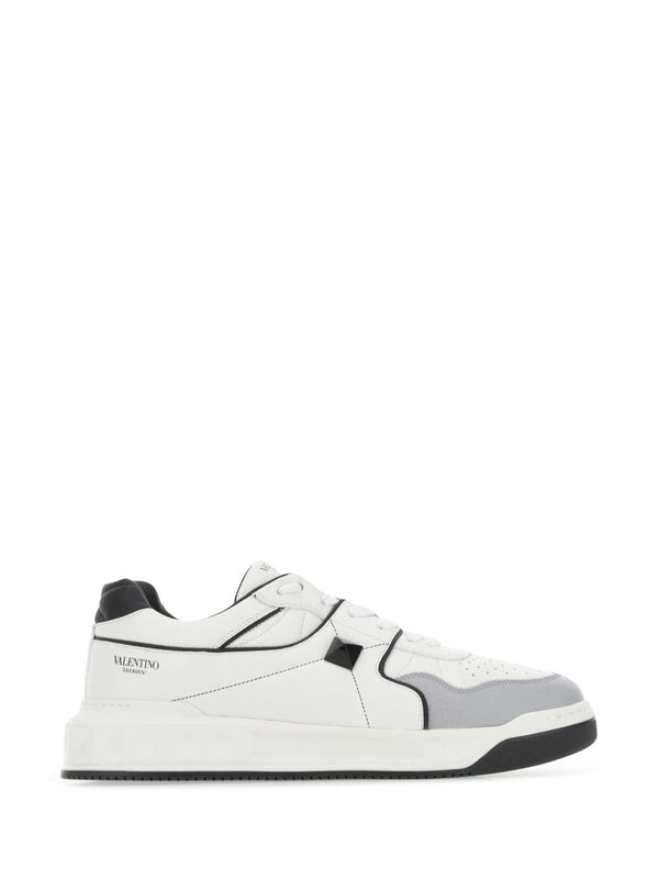 Valentino White Low Top Sneakers