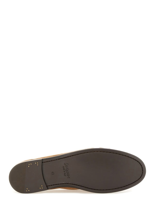 Saint Laurent Brown Loafers
