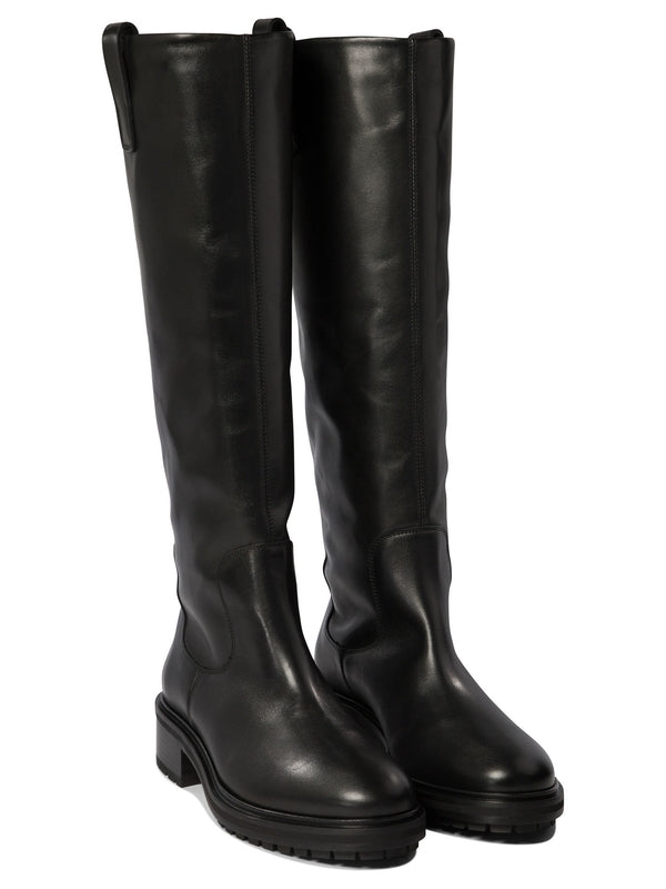 Aidy Black Mid-Calf Boots